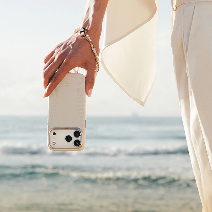 Apple iPhone 17 Pro Kılıf M-Safe Şarj Özellikli Çizgili Udemos Freedom Serisi Kapak