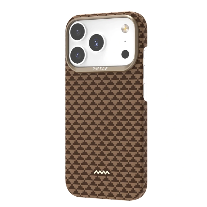 Apple iPhone 17 Pro Kılıf M-safe Şarj Özellikli Raptic Aramid Skin Origin Serisi Kapak