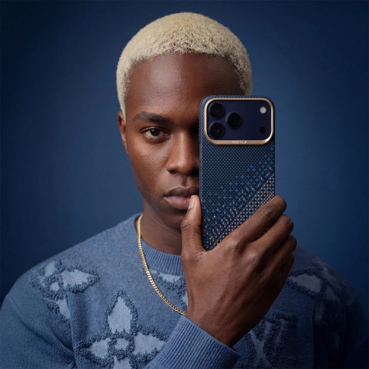 Apple iPhone 17 Pro Kılıf M-safe Şarj Özellikli Raptic Aramid Skin Serenity Serisi Kapak