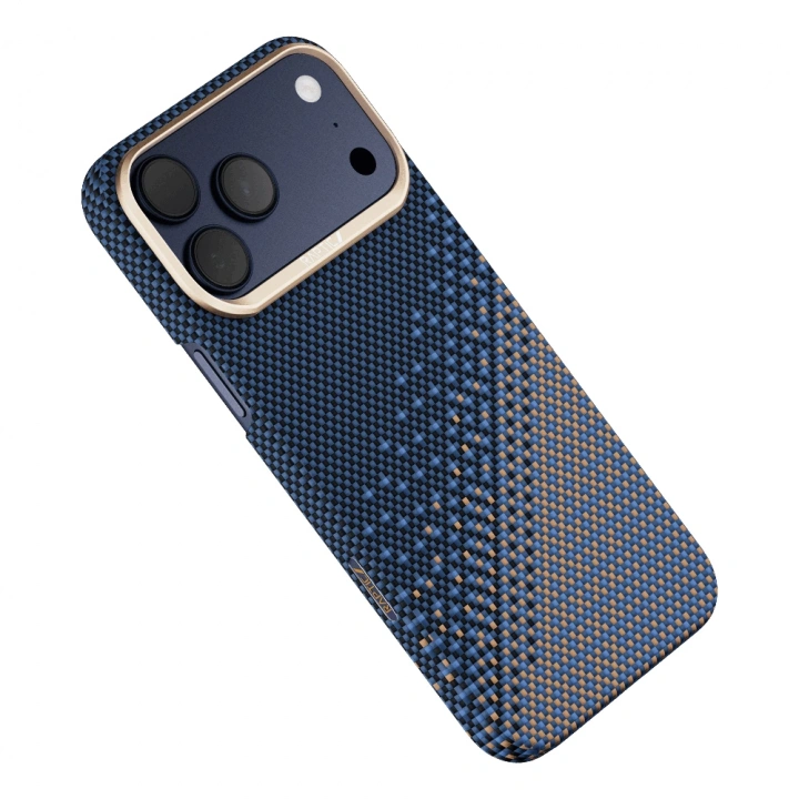 Apple iPhone 17 Pro Kılıf M-safe Şarj Özellikli Raptic Aramid Skin Serenity Serisi Kapak