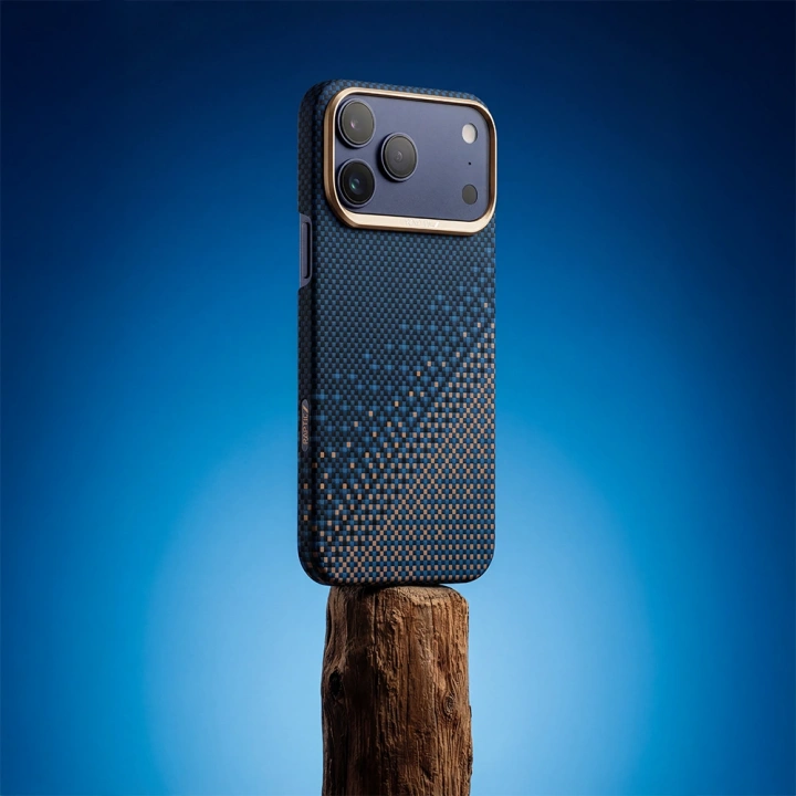 Apple iPhone 17 Pro Kılıf M-safe Şarj Özellikli Raptic Aramid Skin Serenity Serisi Kapak