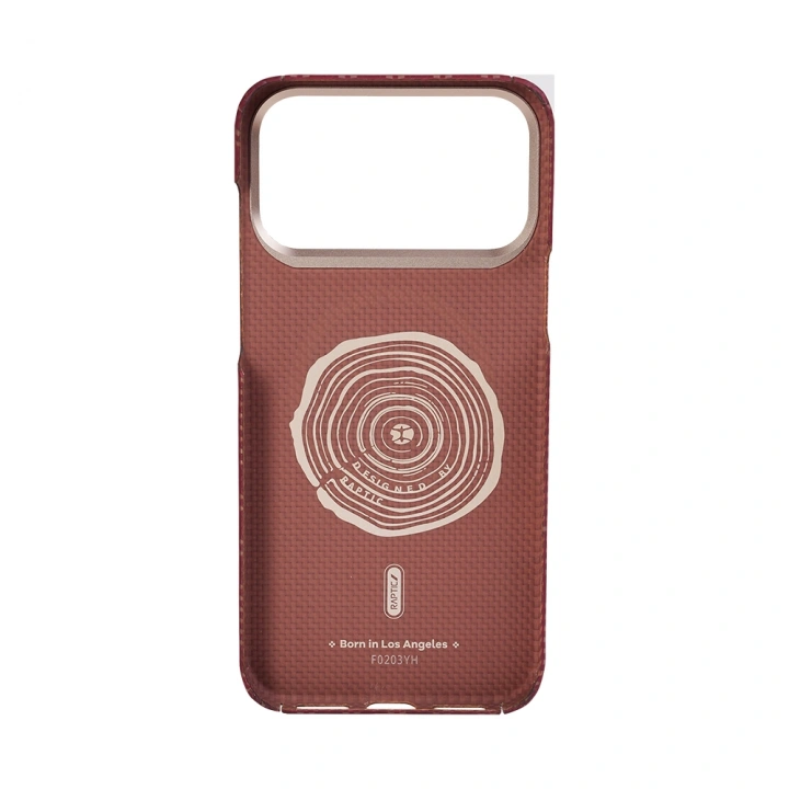 Apple iPhone 17 Pro Kılıf M-safe Şarj Özellikli Raptic Aramid Skin Serisi Kapak