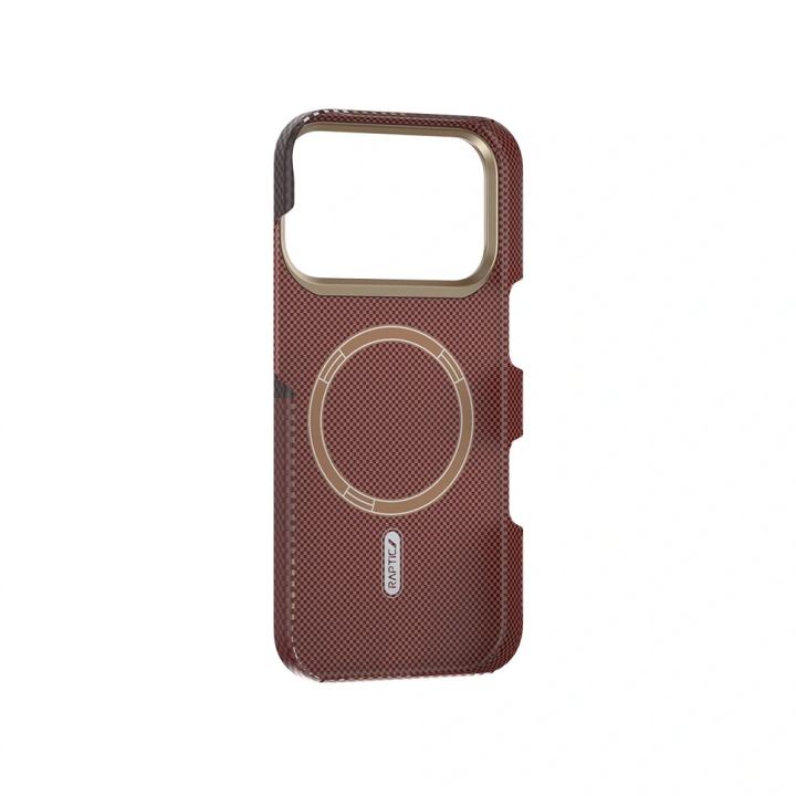Apple iPhone 17 Pro Kılıf M-safe Şarj Özellikli Raptic Aramid Skin Transform Serisi Kapak
