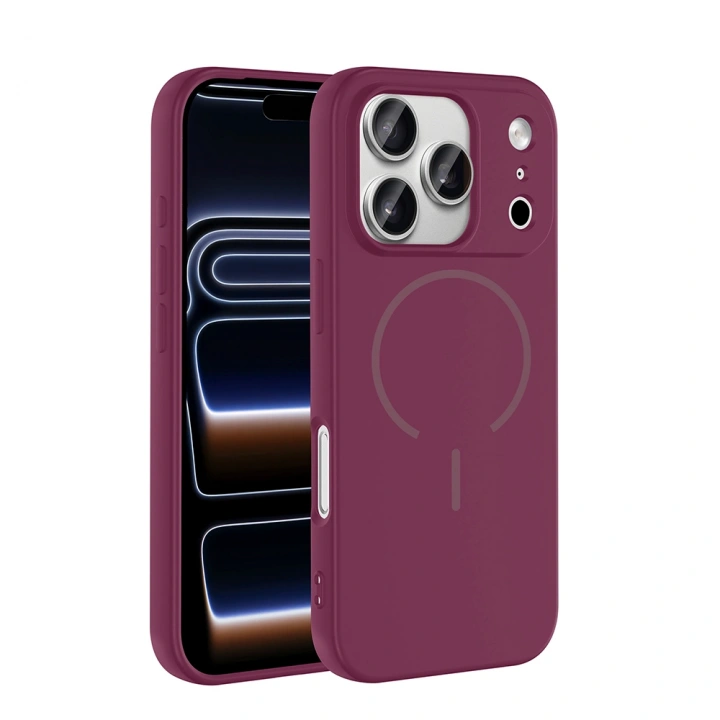 Apple iPhone 17 Pro Kılıf M-safe Şarj Özellikli Redclick Meta Kapak