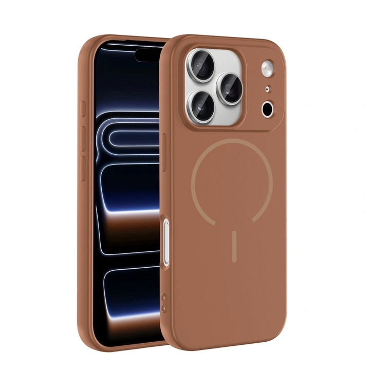 Apple iPhone 17 Pro Kılıf M-safe Şarj Özellikli Redclick Meta Kapak