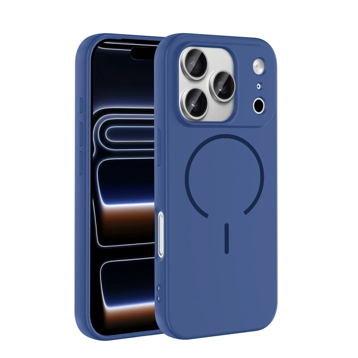 Apple iPhone 17 Pro Kılıf M-safe Şarj Özellikli Redclick Meta Kapak