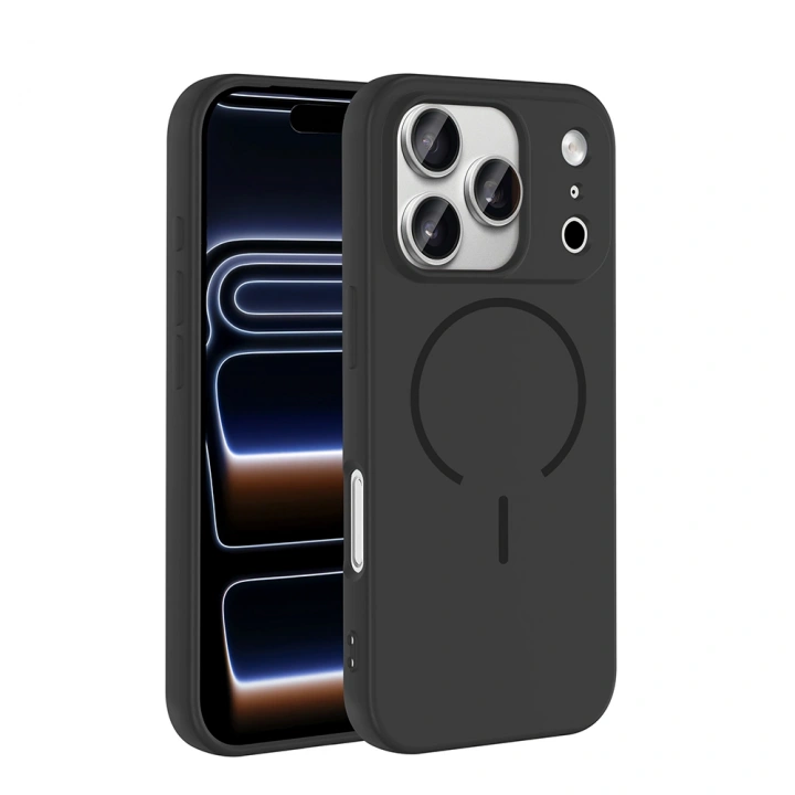 Apple iPhone 17 Pro Kılıf M-safe Şarj Özellikli Redclick Meta Kapak