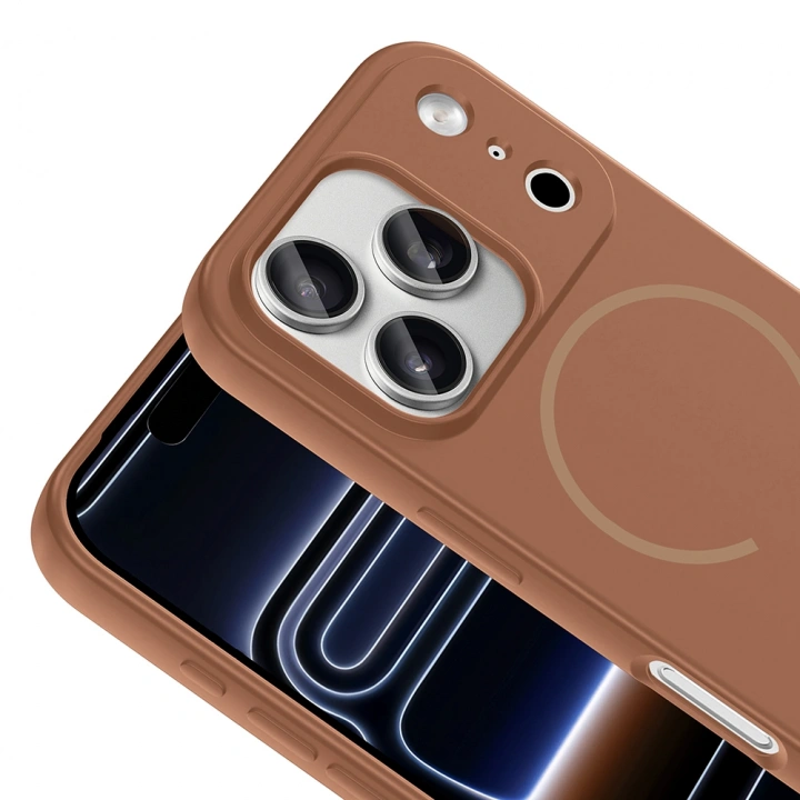 Apple iPhone 17 Pro Kılıf M-safe Şarj Özellikli Redclick Meta Kapak