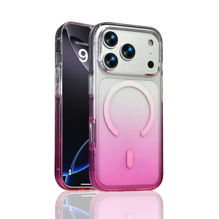 Apple iPhone 17 Pro Kılıf M-Safe Şarj Özellikli Redclick Septik Silikon Kapak