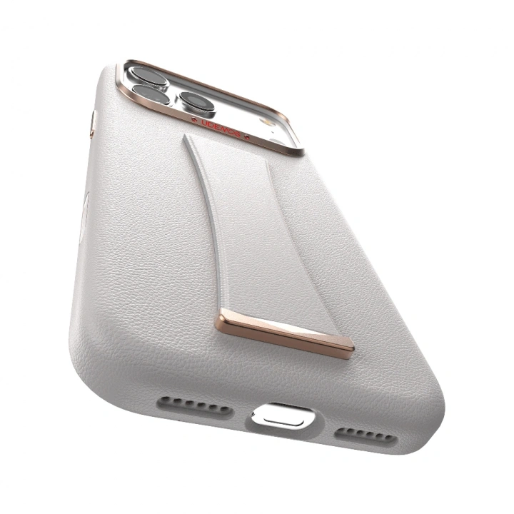 Apple iPhone 17 Pro Kılıf M-Safe Şarj Özellikli Standlı Udemos İndependence Serisi Kapak