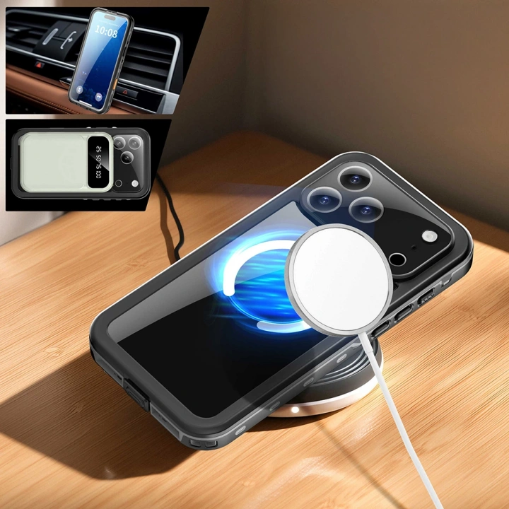 Apple iPhone 17 Pro Max Kılıf 1-1 Su Geçirmez Kılıf