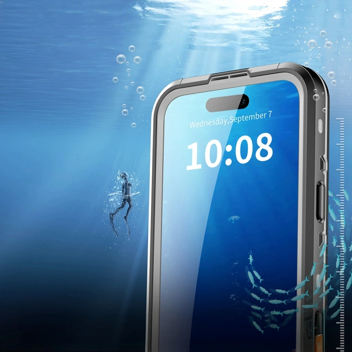 Apple iPhone 17 Pro Max Kılıf 1-1 Su Geçirmez Kılıf