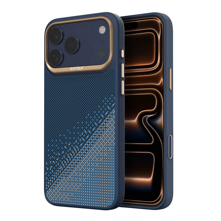 Apple iPhone 17 Pro Max Kılıf M-safe Şarj Özellikli Raptic Aramid Dual Serenity Serisi Kapak