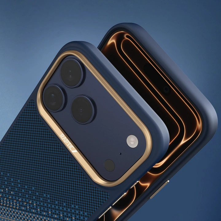 Apple iPhone 17 Pro Max Kılıf M-safe Şarj Özellikli Raptic Aramid Dual Serenity Serisi Kapak