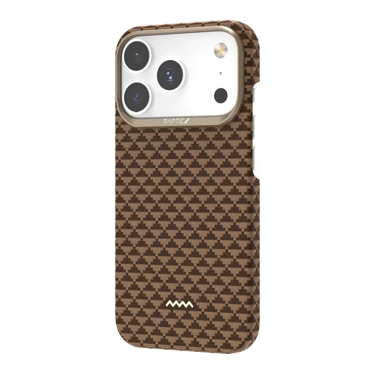 Apple iPhone 17 Pro Max Kılıf M-safe Şarj Özellikli Raptic Aramid Skin Origin Serisi Kapak