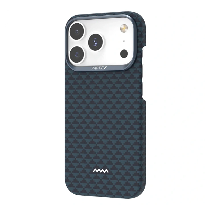 Apple iPhone 17 Pro Max Kılıf M-safe Şarj Özellikli Raptic Aramid Skin Origin Serisi Kapak