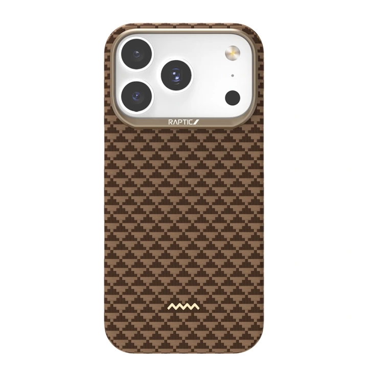 Apple iPhone 17 Pro Max Kılıf M-safe Şarj Özellikli Raptic Aramid Skin Origin Serisi Kapak