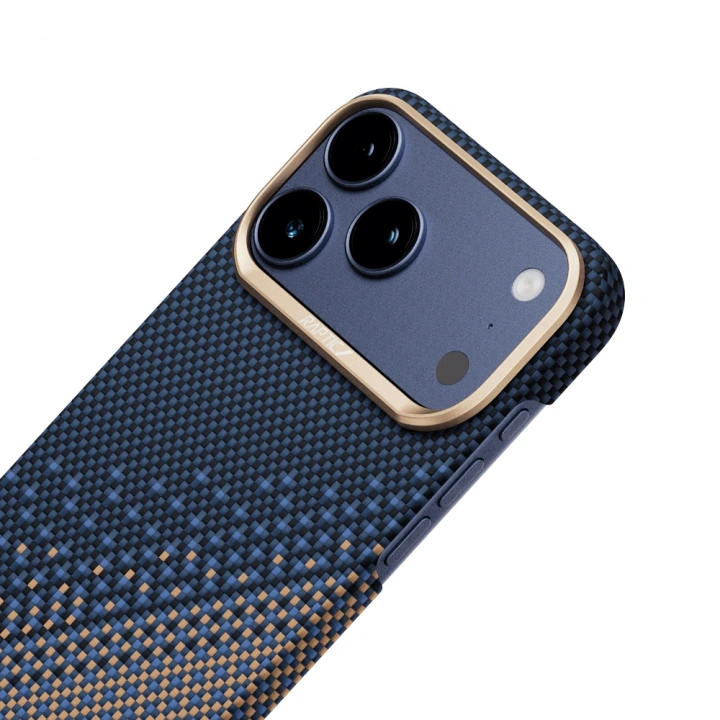 Apple iPhone 17 Pro Max Kılıf M-safe Şarj Özellikli Raptic Aramid Skin Serenity Serisi Kapak