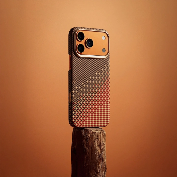 Apple iPhone 17 Pro Max Kılıf M-safe Şarj Özellikli Raptic Aramid Skin Serenity Serisi Kapak