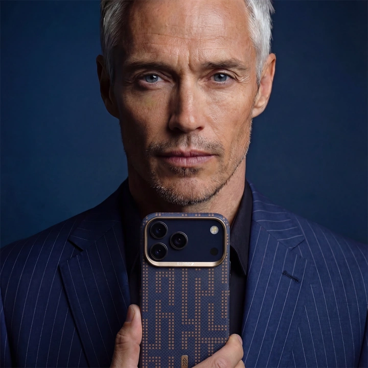 Apple iPhone 17 Pro Max Kılıf M-safe Şarj Özellikli Raptic Aramid Skin Serisi Kapak