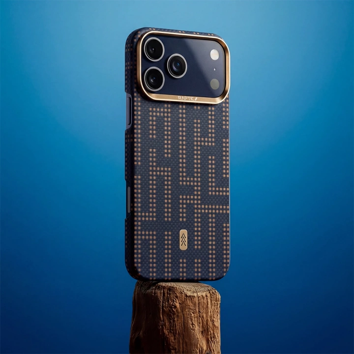 Apple iPhone 17 Pro Max Kılıf M-safe Şarj Özellikli Raptic Aramid Skin Serisi Kapak