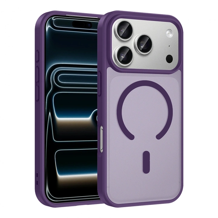 Apple iPhone 17 Pro Max Kılıf M-safe Şarj Özellikli Redclick Babet Kapak