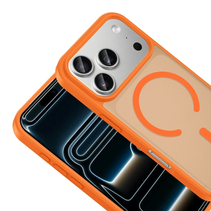 Apple iPhone 17 Pro Max Kılıf M-safe Şarj Özellikli Redclick Babet Kapak