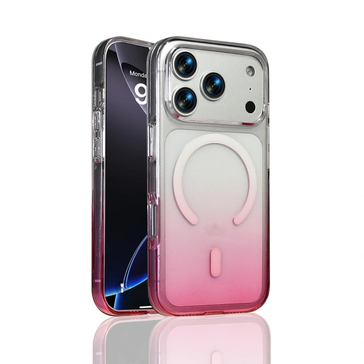 Apple iPhone 17 Pro Max Kılıf M-Safe Şarj Özellikli Redclick Septik Silikon Kapak