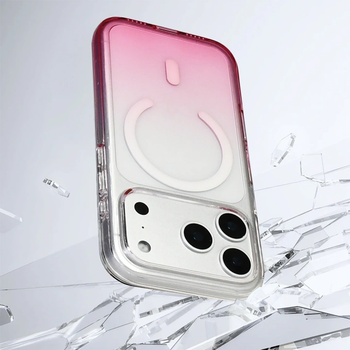 Apple iPhone 17 Pro Max Kılıf M-Safe Şarj Özellikli Redclick Septik Silikon Kapak