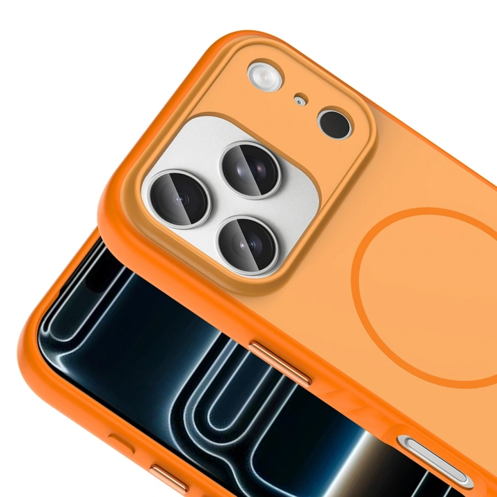 Apple iPhone 17 Pro Max Kılıf M-safe Şarj Özellikli Redclick Tea Kapak