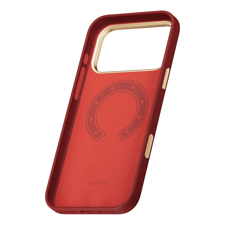 Apple iPhone 17 Pro Max Kılıf M-Safe Şarj Özellikli Udemos Wind Serisi Kapak