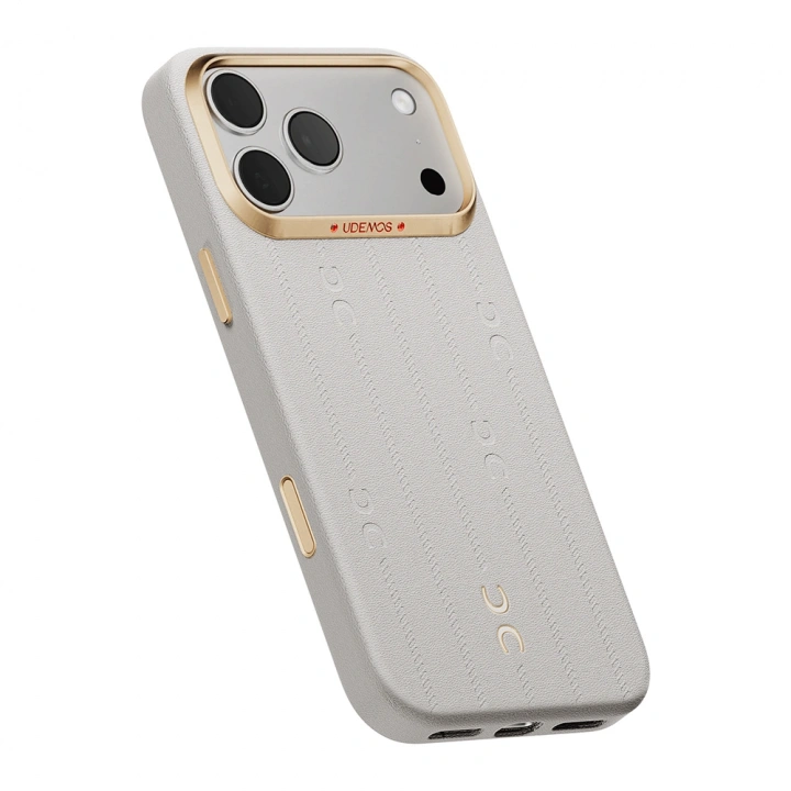 Apple iPhone 17 Pro Max Kılıf M-Safe Şarj Özellikli Udemos Wind Serisi Kapak