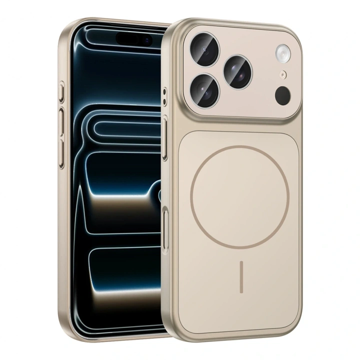 Apple iPhone 17 Pro Max Kılıf Redclick M-Safe Şarj Özellikli Kamera Korumalı Formen Kapak