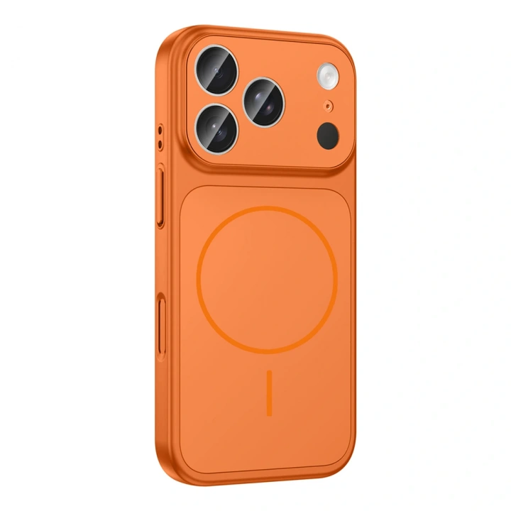 Apple iPhone 17 Pro Max Kılıf Redclick M-Safe Şarj Özellikli Kamera Korumalı Formen Kapak