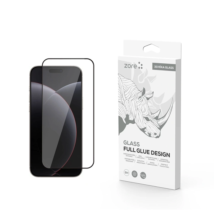 Apple iPhone 17 Pro Max Redclick Rika Premium Temperli Cam Ekran Koruyucu