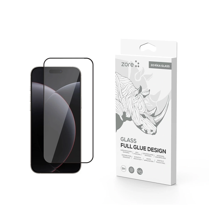 Apple iPhone 17 Pro Redclick Rika Premium Temperli Cam Ekran Koruyucu