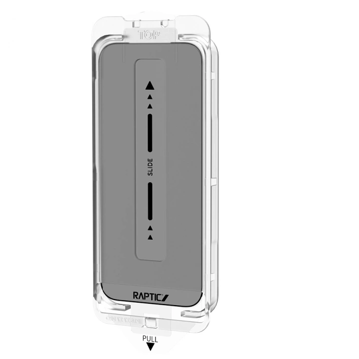 Apple iPhone 17 Raptic Air Glass 2.5D Privacy Hayalet Ekran Koruyucu 2 Adet + Kolay Uygulama Aparatlı