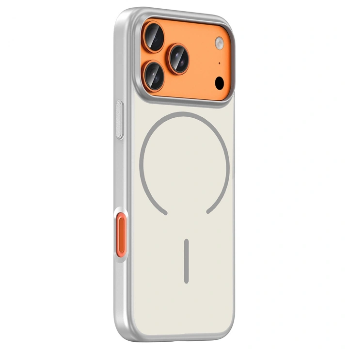 Apple iPhone 18 Pro Kılıf M-Safe Şarj Özellikli Redclick Lora PC Kapak