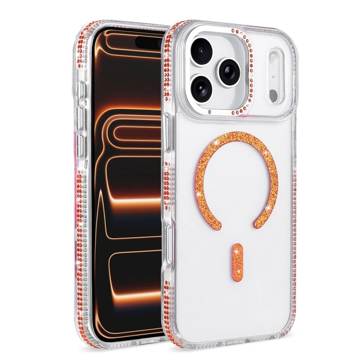 Apple iPhone 18 Pro Kılıf M-safe Şarj Özellikli Redclick Tera Silikon Kapak