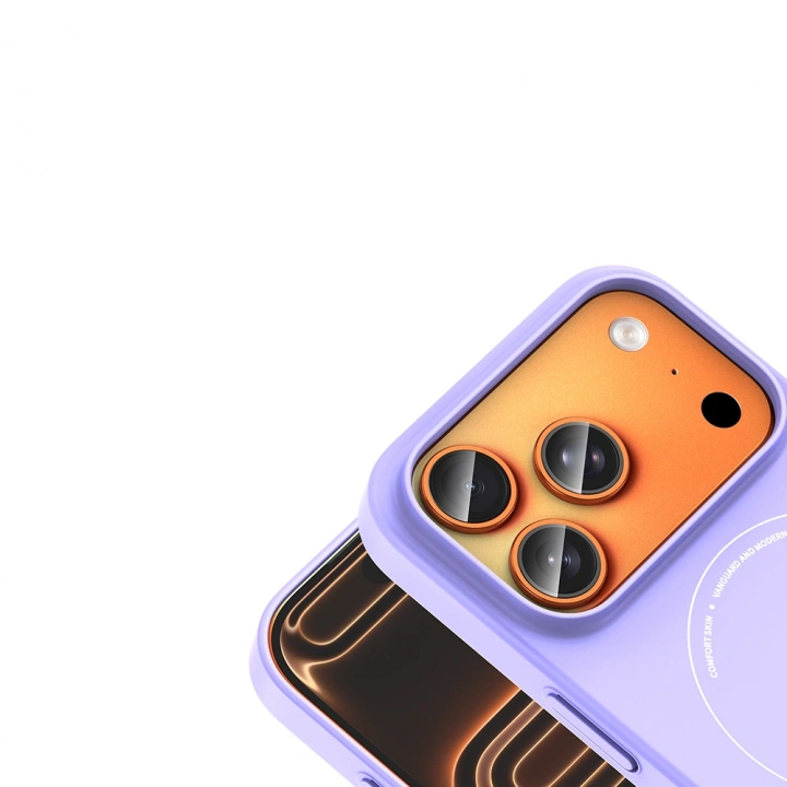 Apple iPhone 18 Pro Max Kılıf M-Safe Şarj Özellikli Kamera Korumalı Redclick Elio Sert PC Kapak