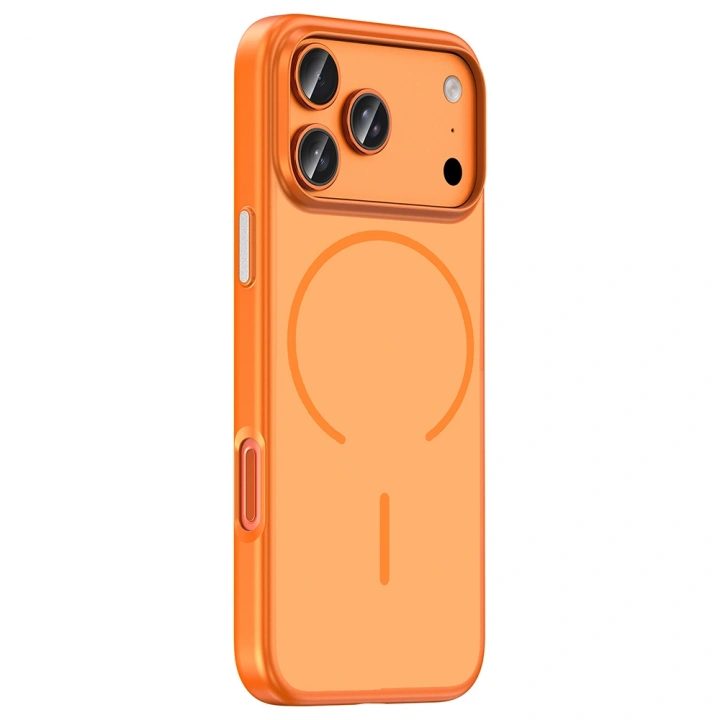 Apple iPhone 18 Pro Max Kılıf M-Safe Şarj Özellikli Redclick Lora PC Kapak