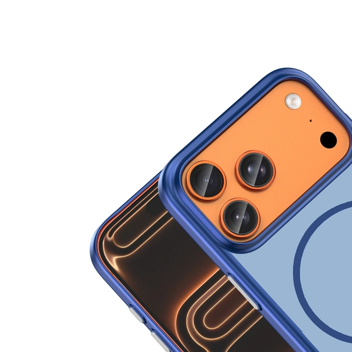 Apple iPhone 18 Pro Max Kılıf M-Safe Şarj Özellikli Redclick Lora PC Kapak
