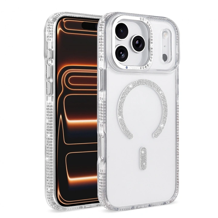 Apple iPhone 18 Pro Max Kılıf M-safe Şarj Özellikli Redclick Tera Silikon Kapak