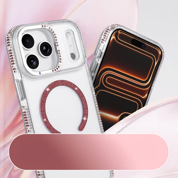 Apple iPhone 18 Pro Max Kılıf M-safe Şarj Özellikli Redclick Tera Silikon Kapak