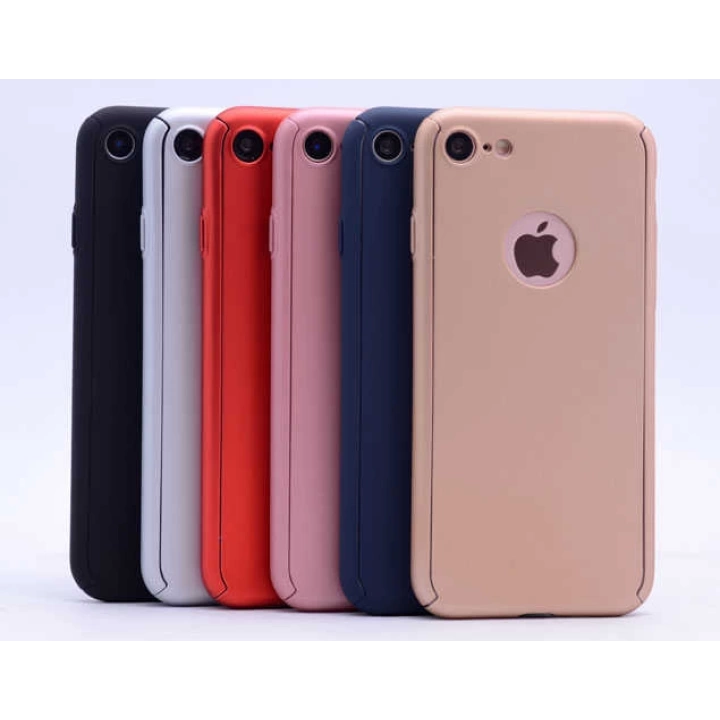 Apple İphone 7 Plus Kılıf Redclick 360 3 Parçalı Rubber Kapak