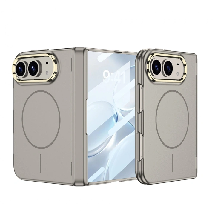 Apple iPhone Duo Kılıf M-safe Şarj Özellikli Redclick Kıpta KPT-14 Sert PC Kapak