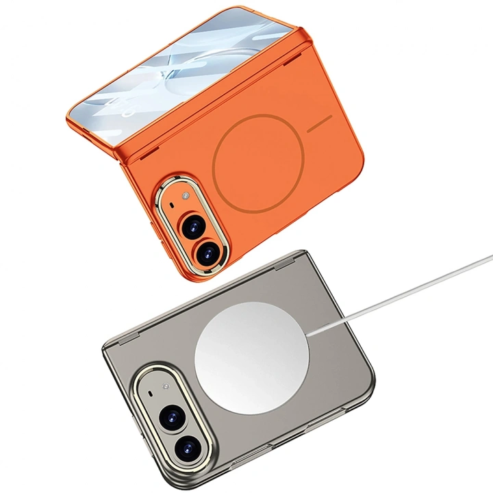 Apple iPhone Duo Kılıf M-safe Şarj Özellikli Redclick Kıpta KPT-14 Sert PC Kapak