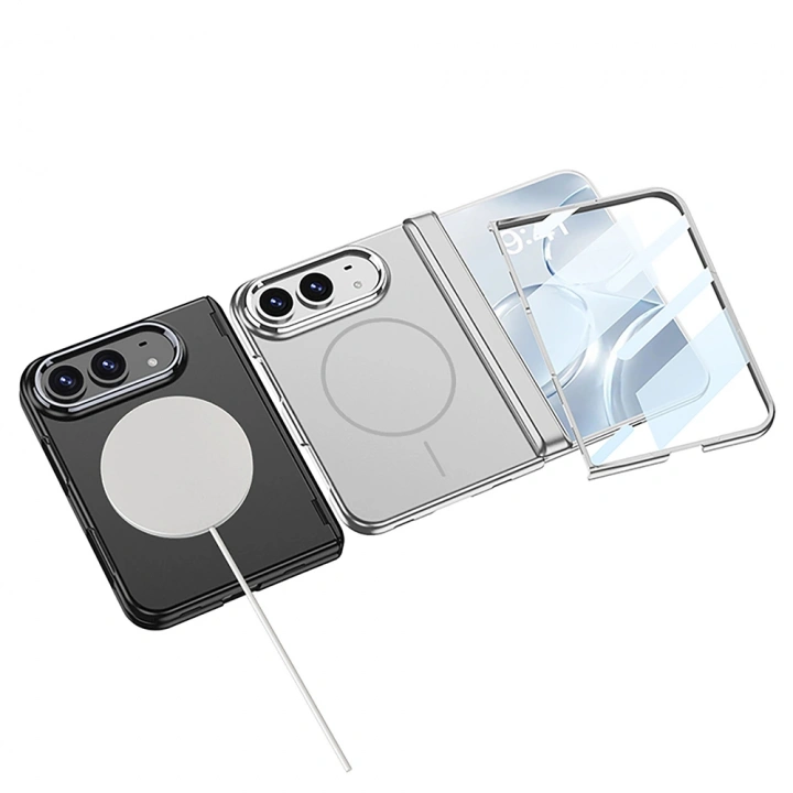 Apple iPhone Duo Kılıf M-safe Şarj Özellikli Redclick Kıpta KPT-14 Sert PC Kapak