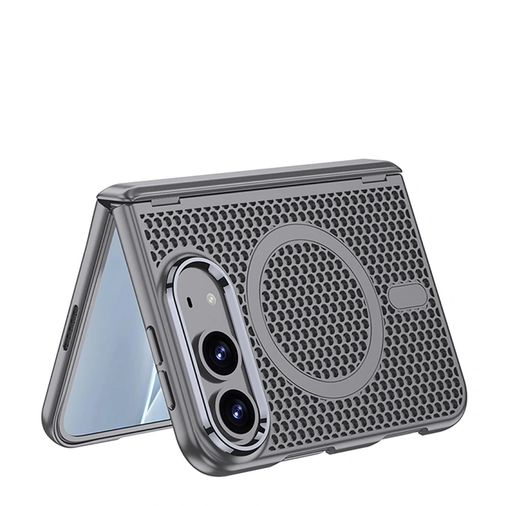 Apple iPhone Duo Kılıf M-safe Şarj Özellikli Redclick Kıpta KPT-15 Sert PC Kapak
