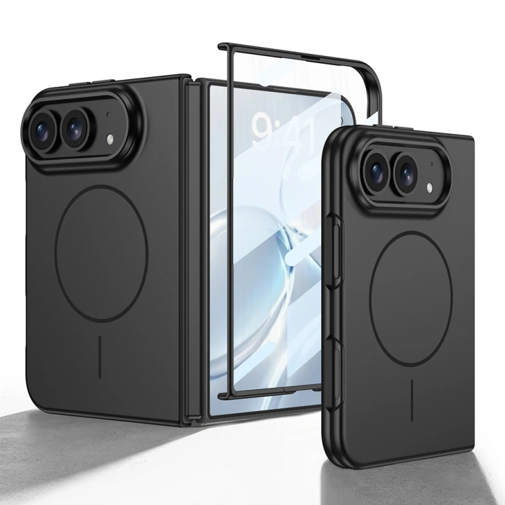 Apple iPhone Duo Kılıf Wireless Şarj Özellikli Redclick Kıpta M-safe Kapak